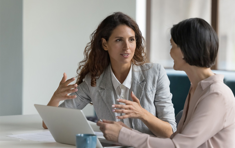 Financial planner building trust during client onboarding