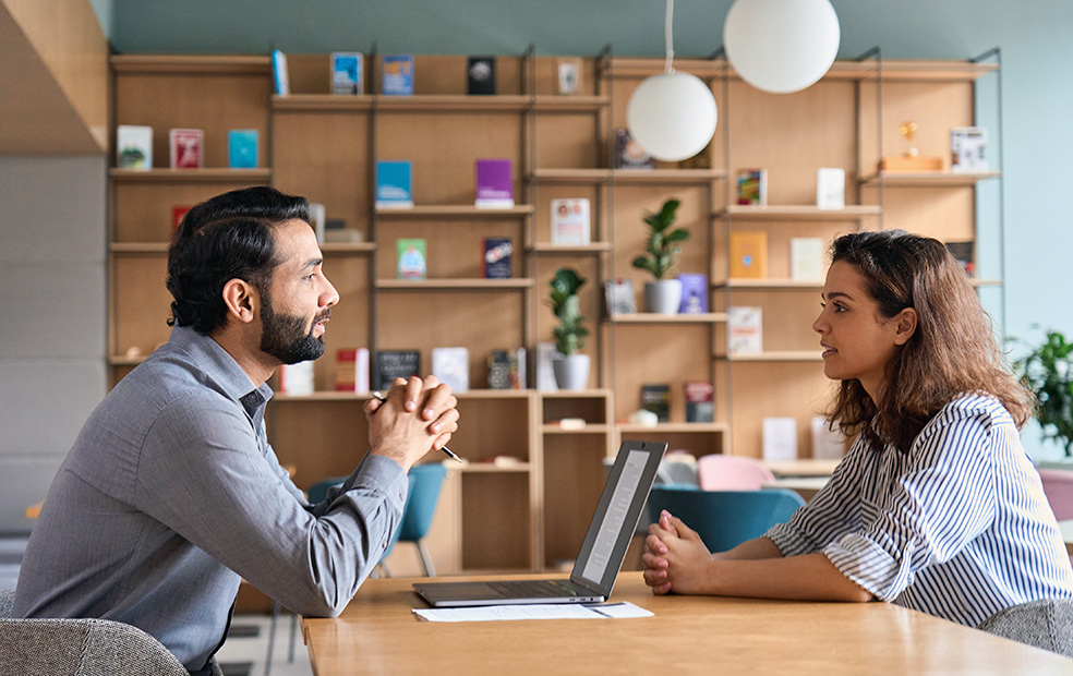 Financial planner asking great questions