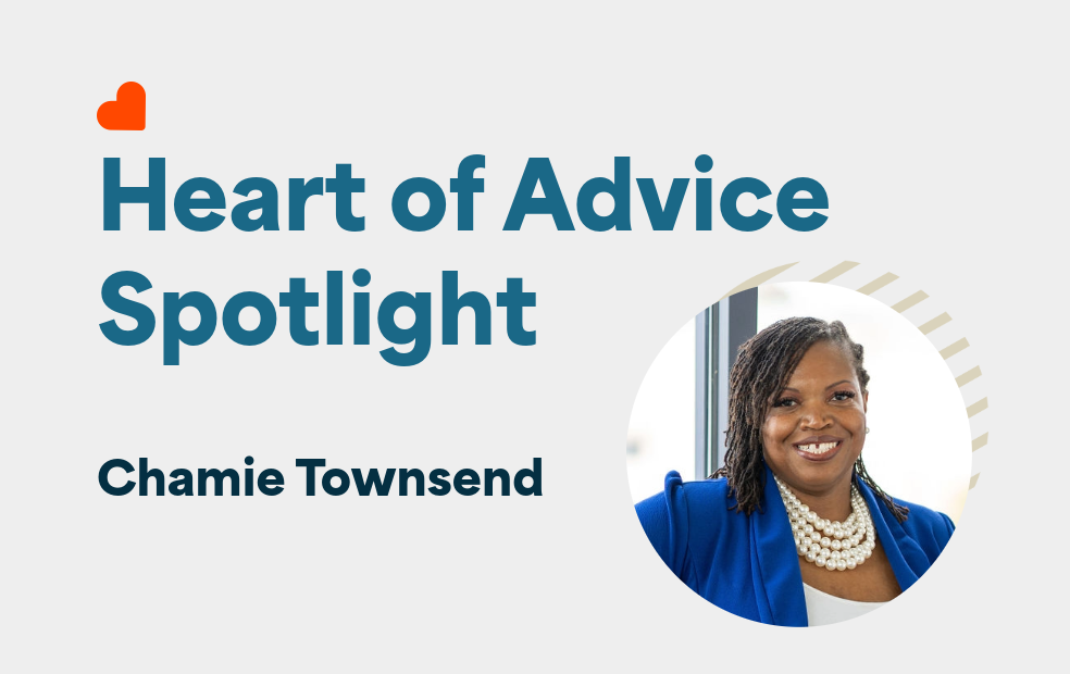 eMoney Heart of Advice Spotlight Chamie Townsend