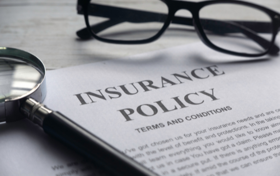 Close examination of an insurance policy