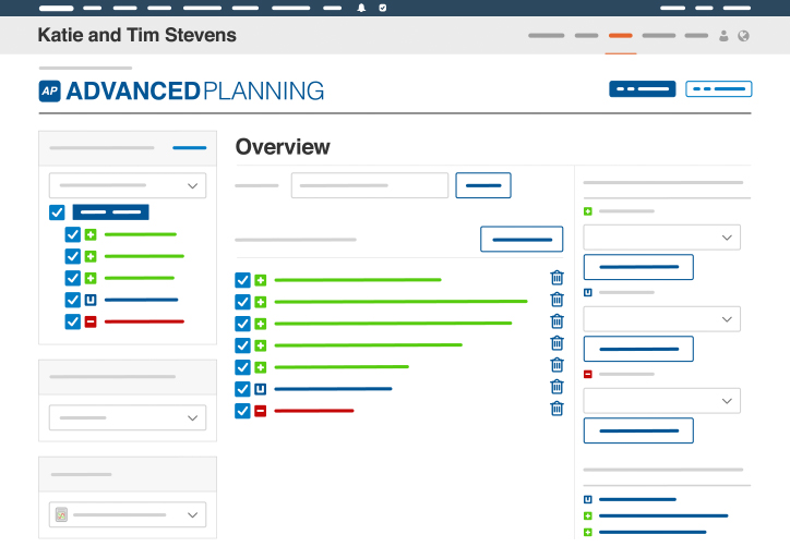 Advanced Planning Tool