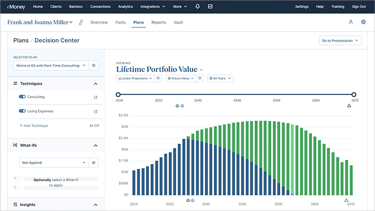 Decision Center Screenshot