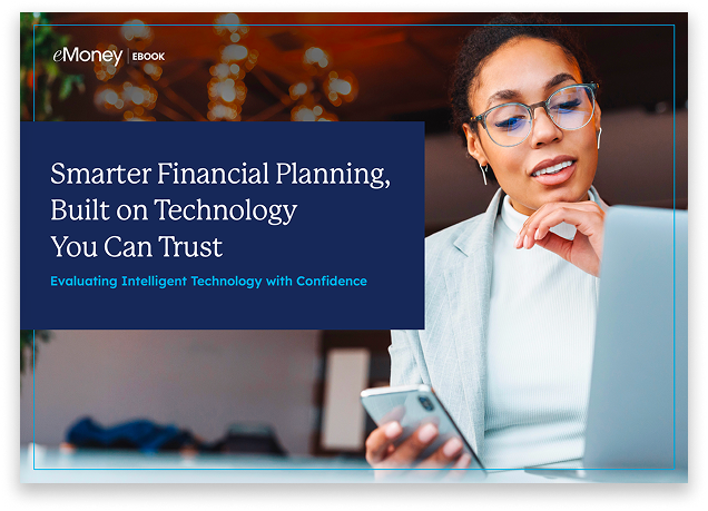 eMoney ebook_smarter financial planning built on technology you can trust cover